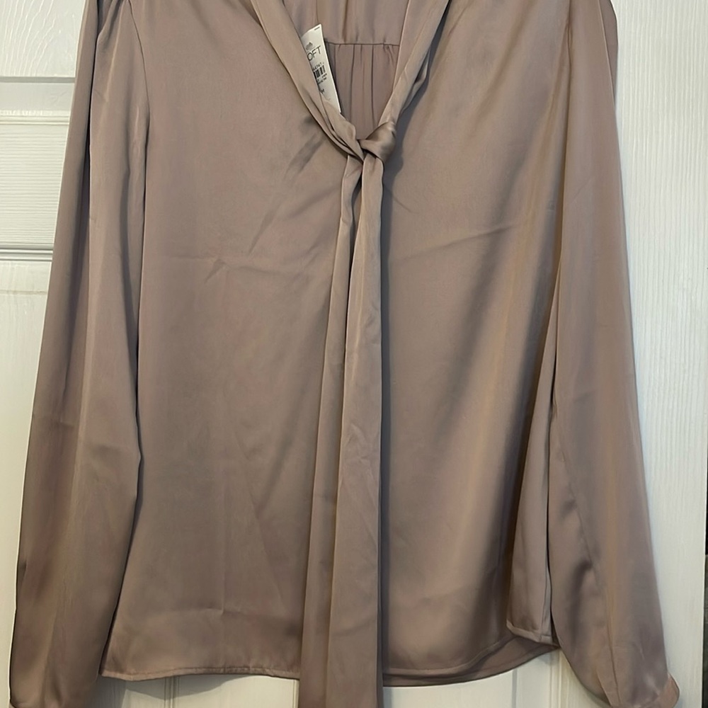 Beautiful champagne blouse , never been worn